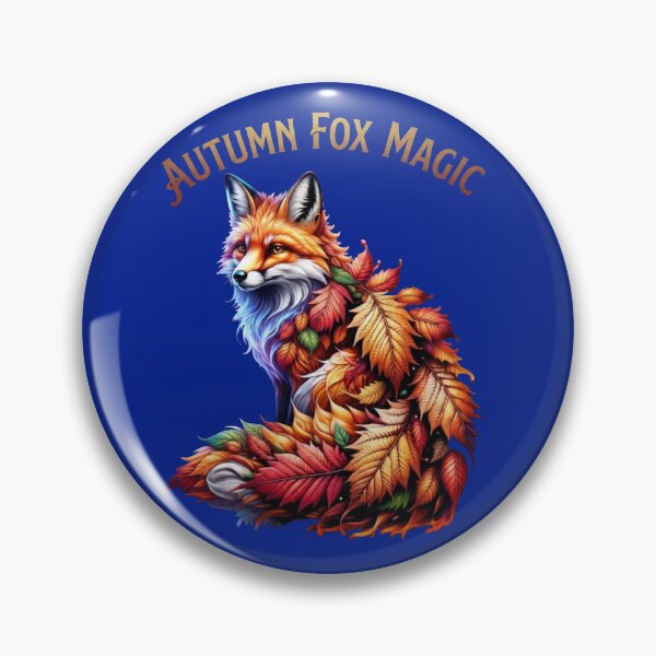 Item preview, Autumn Fox Magic Fall Leaves Wildlife Nature Art designed and sold by Evelashop.