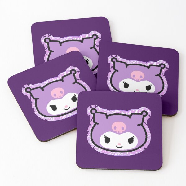 Item preview, Kuromi Purple Glitter Aesthetic Head designed and sold by Heavenly-Cloudz.