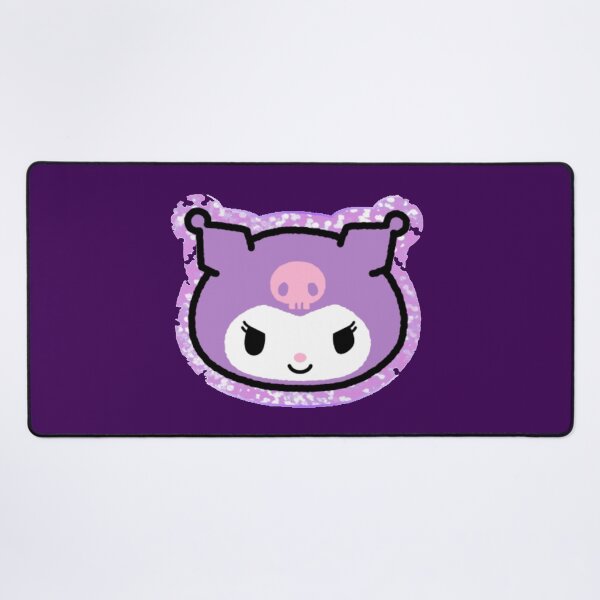 Item preview, Kuromi Purple Glitter Aesthetic Head designed and sold by Heavenly-Cloudz.