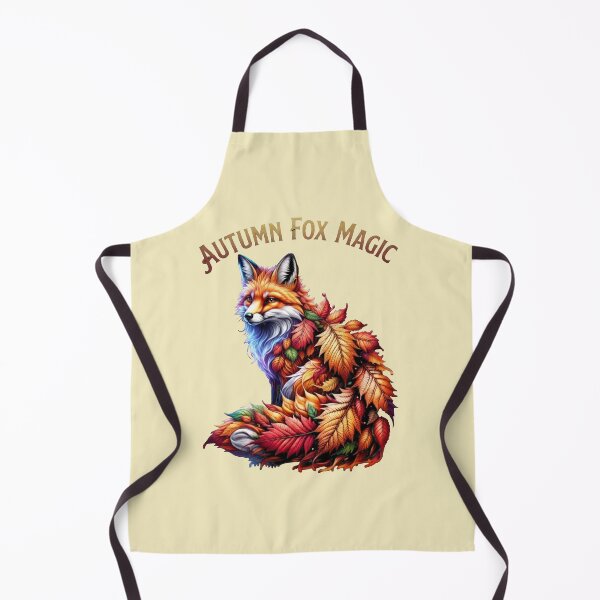 Item preview, Autumn Fox Magic Fall Leaves Wildlife Nature Art designed and sold by Evelashop.