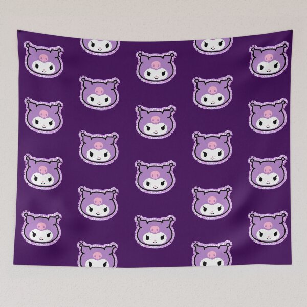 Item preview, Kuromi Purple Glitter Aesthetic Head designed and sold by Heavenly-Cloudz.