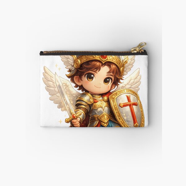 Item preview, Saint Michael the Archangel Chibi Style designed and sold by NoticasDeFe.