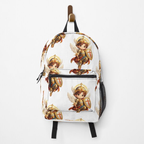 Item preview, Saint Michael the Archangel Chibi Style designed and sold by NoticasDeFe.