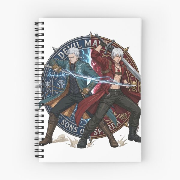 Item preview, Dante & Vergil Devil May Cry 3 Anime designed and sold by andresdrawing.