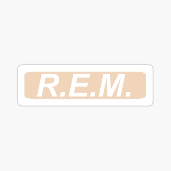 sweetener, r.e.m. Sticker