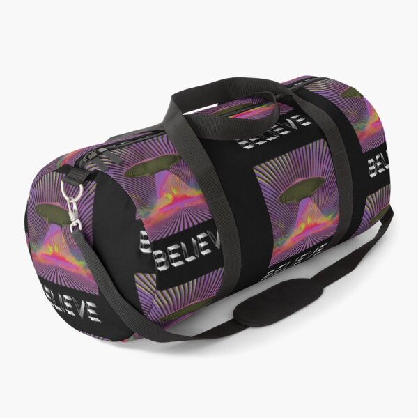 Item preview, Believe UFO Aliencore Psychedelic Optical Illusion Art – Atomic Pink designed and sold by ✨nightvrld.