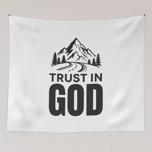 Item preview, Trust in God - Christian Design designed and sold by MoriaStore.