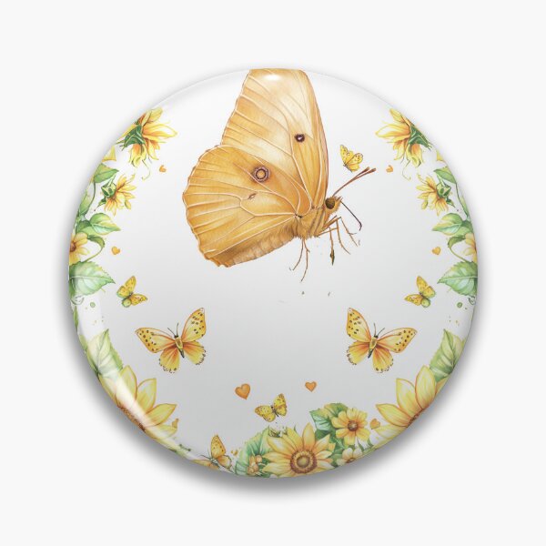 Artikelvorschau, Schmetterlinge und Sonnenblumen verschönern den Sommer entworfen und verkauft von CarolBeeDesigns.