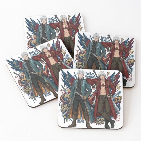 Item preview, Dante & Vergil Devil May Cry 3 Anime designed and sold by andresdrawing.