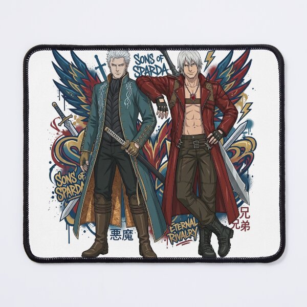 Item preview, Dante & Vergil Devil May Cry 3 Anime designed and sold by andresdrawing.