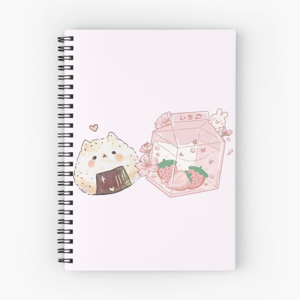 Item preview, Kawaii Strawberry Cat – Sweet Berry Picnic いちごねこ designed and sold by Valiabeth.