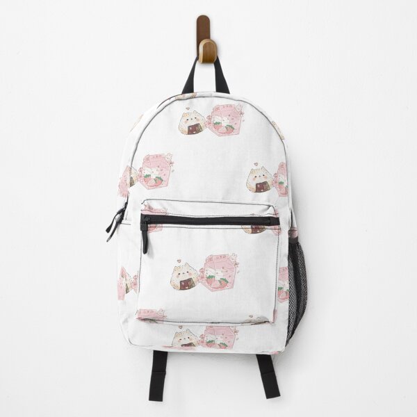 Item preview, Kawaii Strawberry Cat – Sweet Berry Picnic いちごねこ designed and sold by Valiabeth.