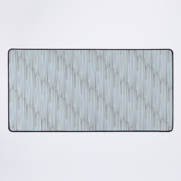 Item preview, earth stripes - Geomarks - blue designed and sold by Stephanie Fiona Design.