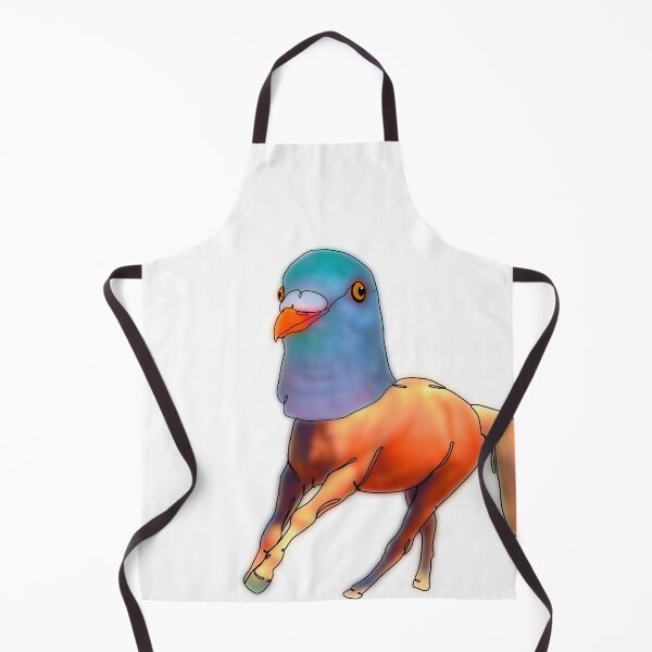 Item preview, Horse Wearing a pigeon Hat – animalzinhats designed and sold by Ashley’sAnimalz.