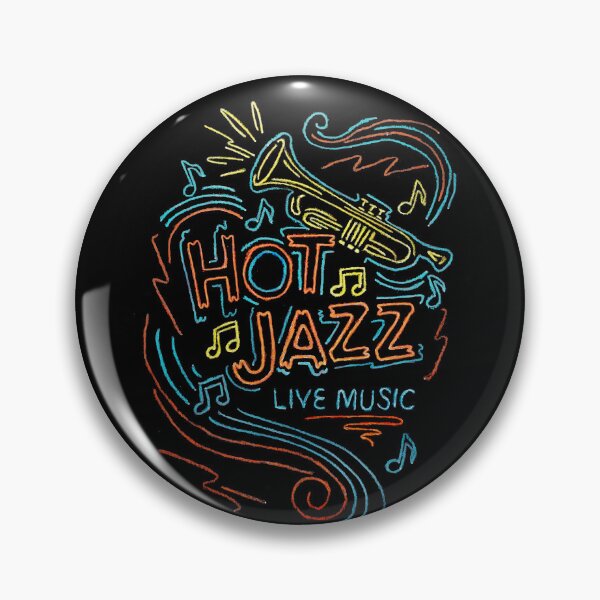 Item preview, Hot Jazz Live Music designed and sold by Angela Micheli Otwell.