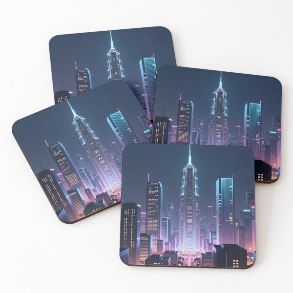 Item preview, Techno Cityscape - Central Tower designed and sold by John-NW-Shop.