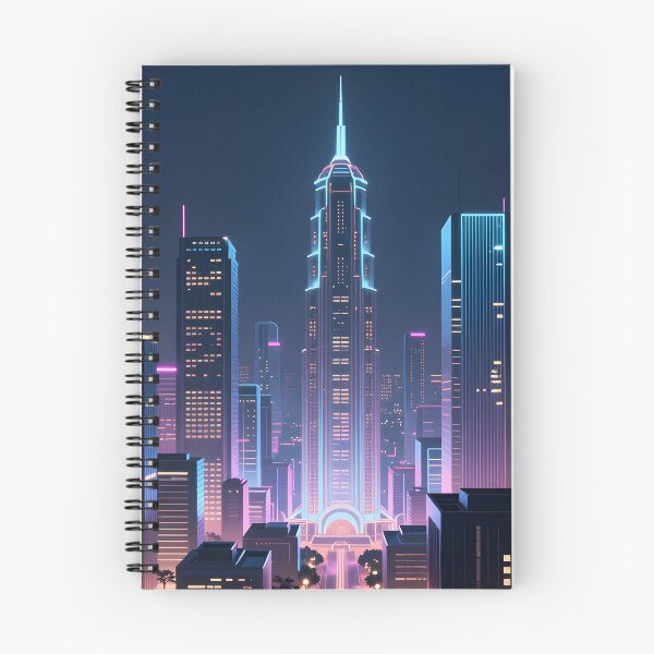Item preview, Techno Cityscape - Central Tower designed and sold by John-NW-Shop.