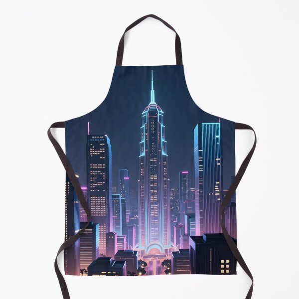 Item preview, Techno Cityscape - Central Tower designed and sold by John-NW-Shop.