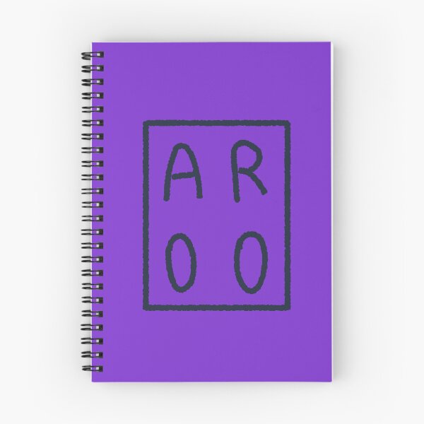 Item preview, AROO Dark Lettering designed and sold by FrenchieBoops.