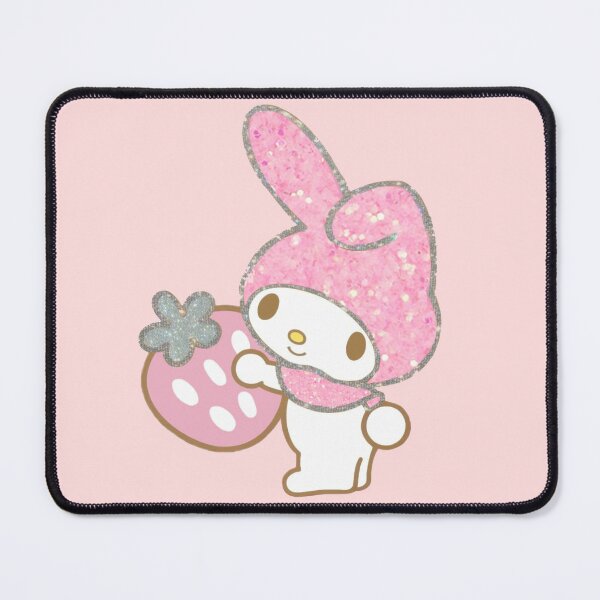 Item preview, My Melody Pink Glitter Strawberry designed and sold by Heavenly-Cloudz.