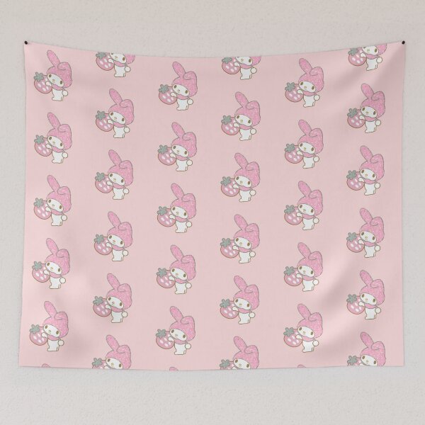 Item preview, My Melody Pink Glitter Strawberry designed and sold by Heavenly-Cloudz.