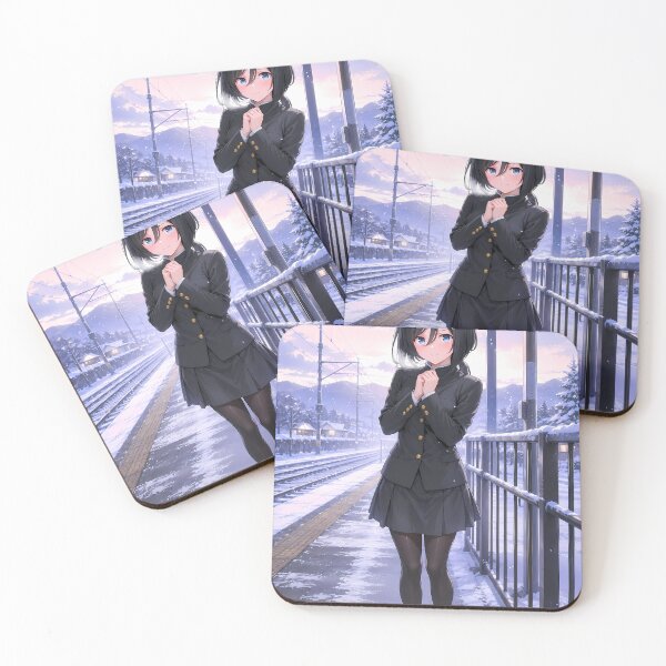 Item preview, Eishin Flash Uma Musume Snowy Station Morning designed and sold by mildaclairmo.
