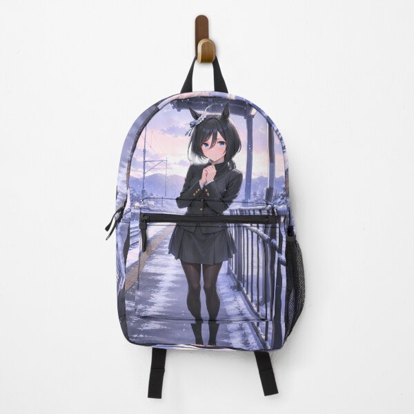 Item preview, Eishin Flash Uma Musume Snowy Station Morning designed and sold by mildaclairmo.