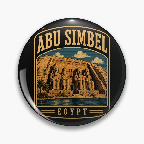 Item preview, Abu Simbel - Egypt designed and sold by GoodOldVintage.