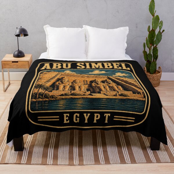 Item preview, Abu Simbel - Egypt designed and sold by GoodOldVintage.