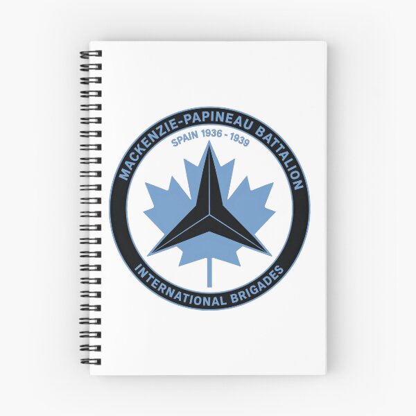 Item preview, Mackenzie Papineau Battalion International Brigades Antifascist Emblem Print designed and sold by PinUpPizzazz.