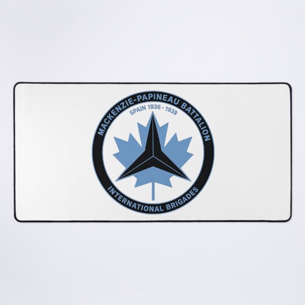 Item preview, Mackenzie Papineau Battalion International Brigades Antifascist Emblem Print designed and sold by PinUpPizzazz.