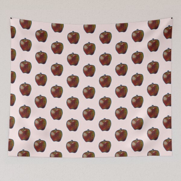 Item preview, Apple Painting designed and sold by Amanda Adela Art.