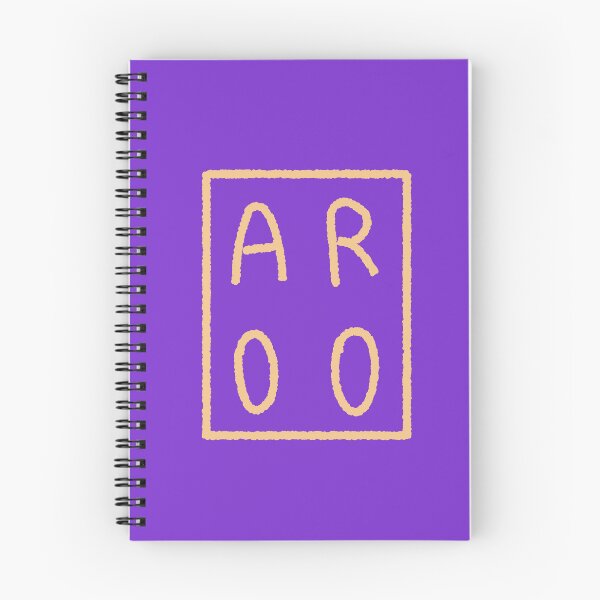 Item preview, AROO Yellow Lettering designed and sold by FrenchieBoops.