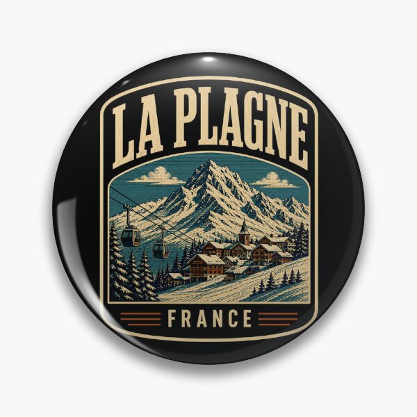 Item preview, La Plagne - France designed and sold by GoodOldVintage.