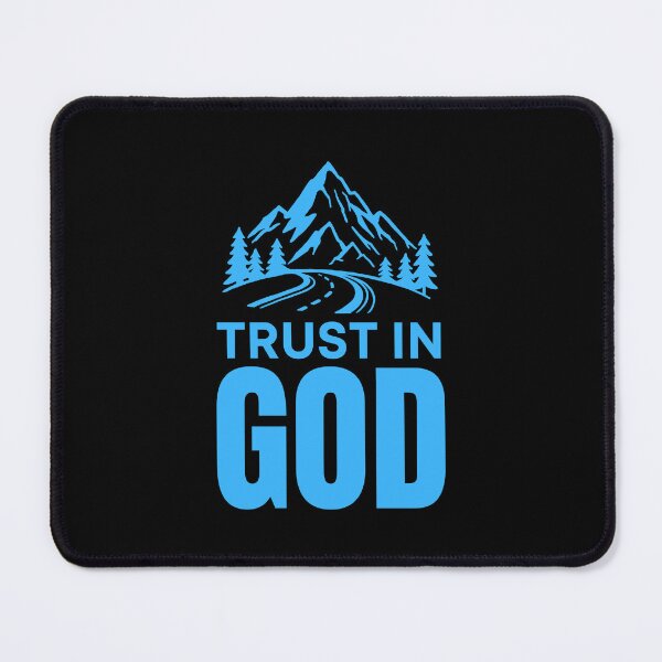 Item preview, Trust in God - Christian Quotes designed and sold by MoriaStore.