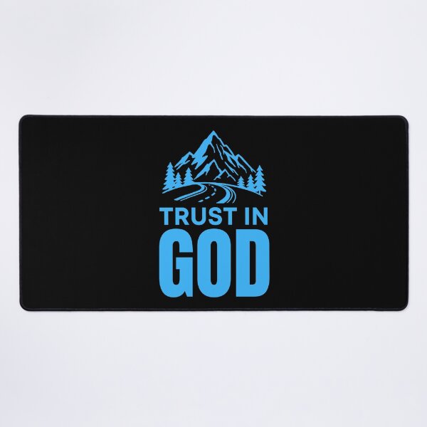 Item preview, Trust in God - Christian Quotes designed and sold by MoriaStore.