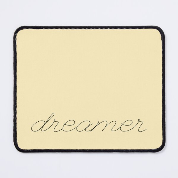 Item preview, dreamer - thin handwriting cursive quote designed and sold by mgro-art.