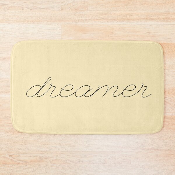 Item preview, dreamer - thin handwriting cursive quote designed and sold by mgro-art.