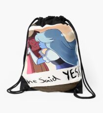Garnets Wedding Drawstring Bag