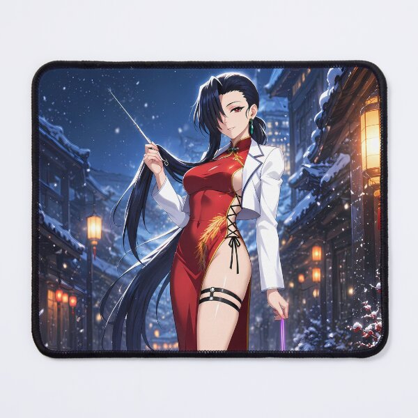 Item preview, Shenhua Black Lagoon Snowy Lantern Street designed and sold by mildaclairmo.