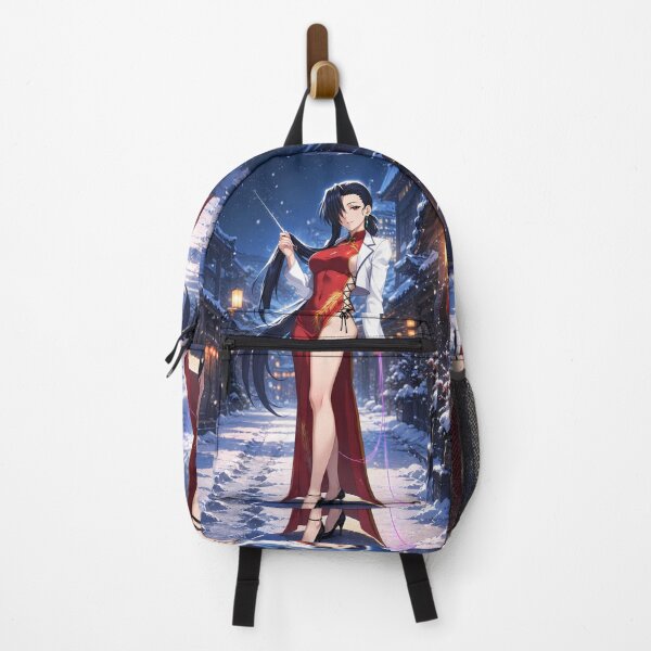 Item preview, Shenhua Black Lagoon Snowy Lantern Street designed and sold by mildaclairmo.