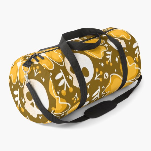 Item preview, Skulls and Stars in Wildflower Meadow in Brown designed and sold by studioaudrea.