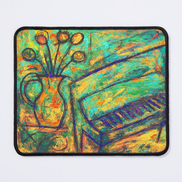 Item preview, Piano with flowers designed and sold by YannisZART.
