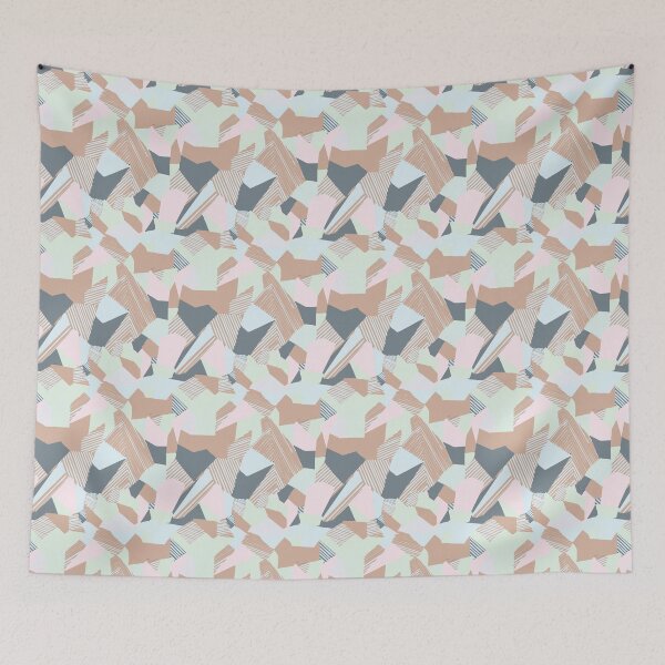 Item preview, Copy of geoblocks - Geomarks - iron designed and sold by Stephanie Fiona Design.