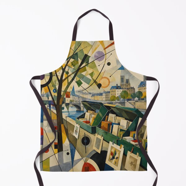 Item preview, Paris Seine River Wall Art – Geometric Paris Cityscape, French Travel Poster Decor designed and sold by GutyzDesignsES.