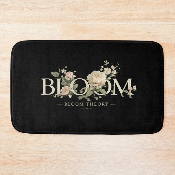 Item preview, Bloom Theory | Luxury Botanical Typography T-Shirt Design designed and sold by rigelcreation.