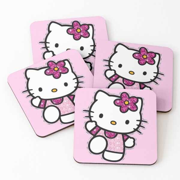 Item preview, Adorable Glitter Hello Kitty designed and sold by Heavenly-Cloudz.