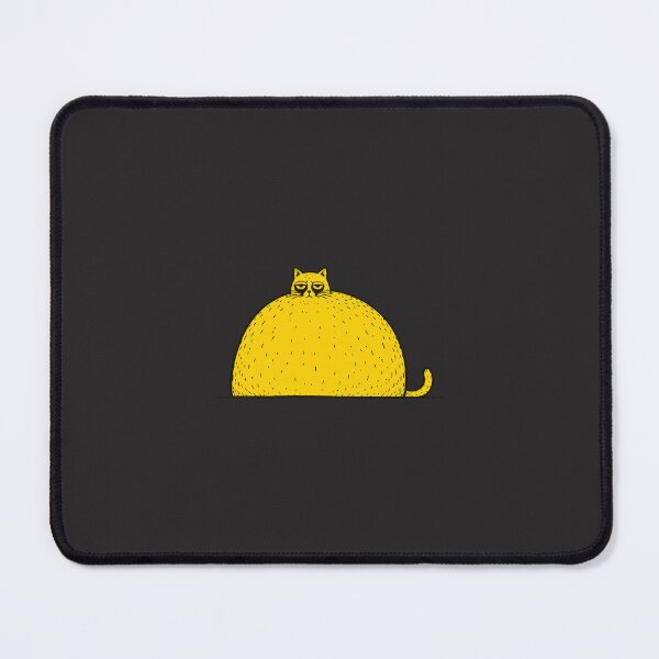 Item preview, Round Chubby Sleepy Cat Illustration designed and sold by Hostar2024.