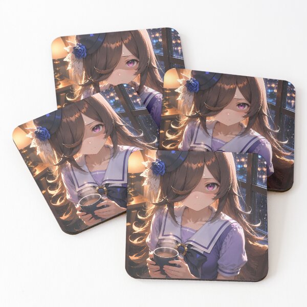 Item preview, Rice Shower Uma Musume Rainy Window Cocoa designed and sold by mildaclairmo.