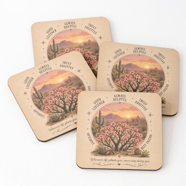 Item preview, Desert Rose Wherever life plants you. designed and sold by Stellura Designs.
